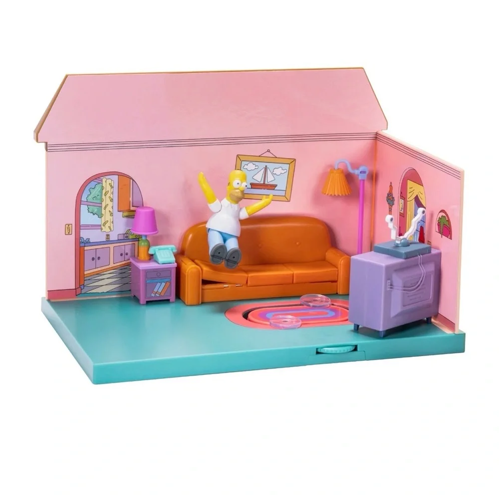 THE SIMPSONS Playhouse Diorama. NEW